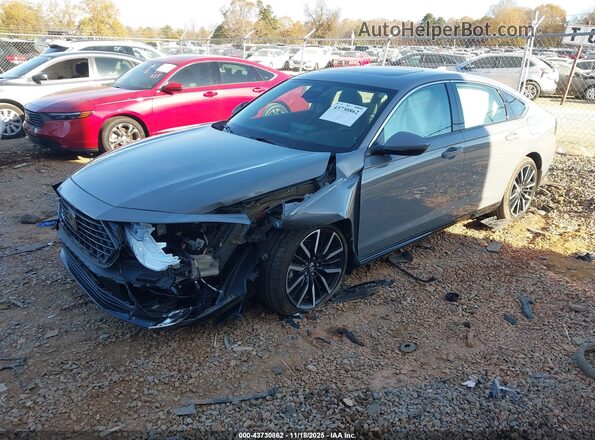 1HGCY2F8XSA021239 2025 HONDA ACCORD HYBRID Серый Передняя левая четверть