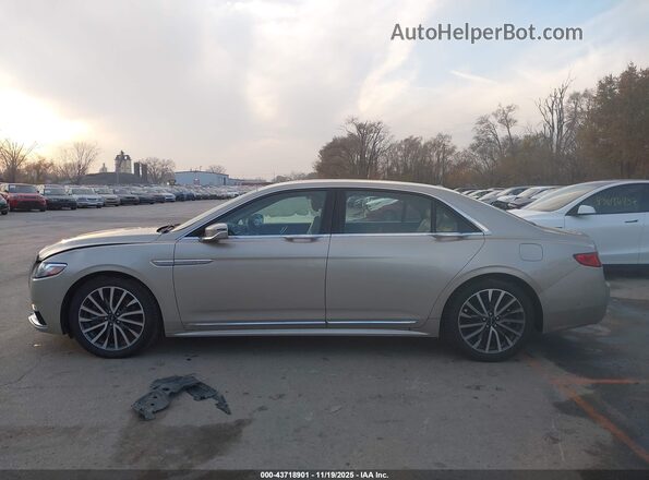 1LN6L9SP2H5611285 2017 LINCOLN CONTINENTA Бежевый Панорамный вид салона 360°