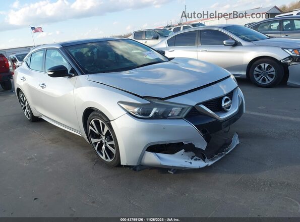 1N4AA6AP9HC430013 2017 NISSAN MAXIMA Silver Front right