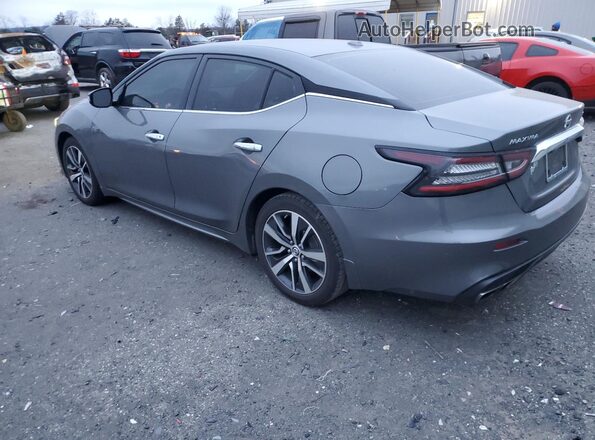 1N4AA6AV6KC361562 2019 NISSAN MAXIMA Серый Задняя левая четверть