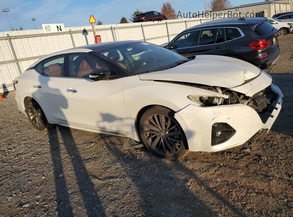 1N4AA6AV7KC369024 2019 NISSAN MAXIMA White Przód prawy