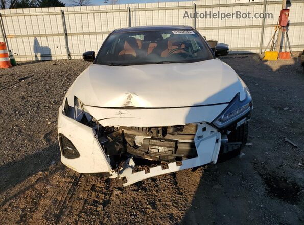 1N4AA6AV7KC369024 2019 NISSAN MAXIMA White Widok z przodu