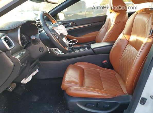 1N4AA6AV7KC369024 2019 NISSAN MAXIMA White Widok wnętrza z przodu