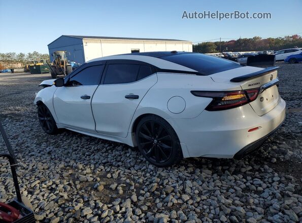 1N4AA6AV7KC373767 2019 NISSAN MAXIMA Белый Задняя левая четверть