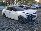 2019 Nissan Maxima S Белый vin: 1N4AA6AV7KC373767