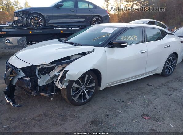 1N4AA6CV0PC509239 2023 NISSAN MAXIMA White Панорамний вид салону 360°