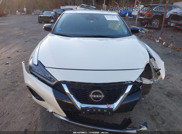 1N4AA6CV0PC509239 2023 NISSAN MAXIMA White Вид щитка приладів