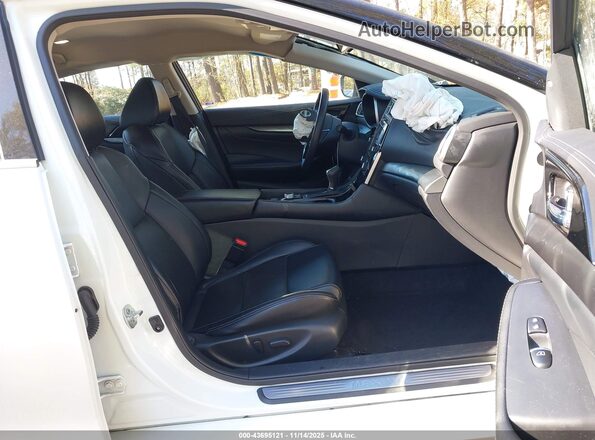 1N4AA6CV0PC511623 2023 NISSAN MAXIMA White Widok wnętrza z przodu