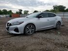 2020 Nissan Maxima Sv Silver vin: 1N4AA6CV2LC368460