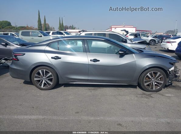1N4AA6CV2MC503633 2021 NISSAN MAXIMA Gray Widok wnętrza 360 stopni
