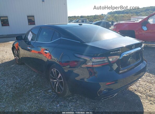1N4AA6CV4PC510782 2023 NISSAN MAXIMA Черный Задняя левая четверть