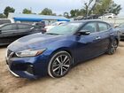 2023 Nissan Maxima Sv Blue vin: 1N4AA6CV5PC508488