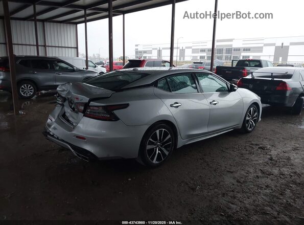 1N4AA6CV6PC510265 2023 NISSAN MAXIMA Серебряный Задняя правая четверть