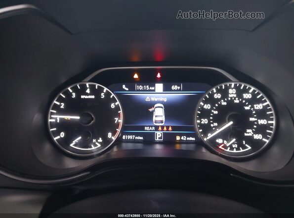 1N4AA6CV6PC510265 2023 NISSAN MAXIMA Серебряный Вид задних сидений