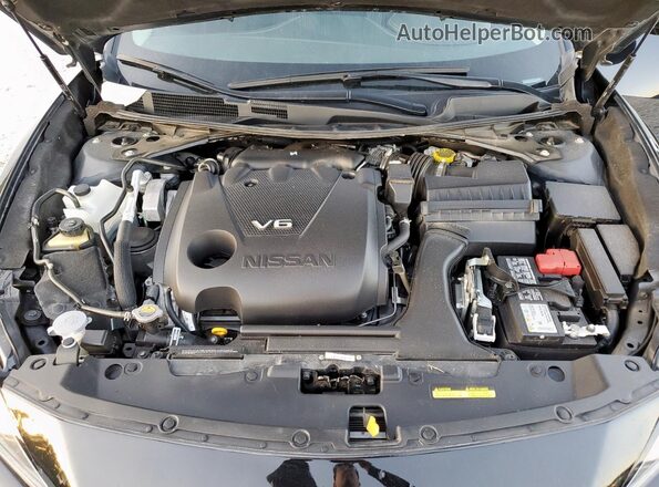 1N4AA6CV7PC511585 2023 NISSAN MAXIMA Black Widok wnętrza z tyłu