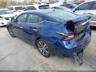 2020 Nissan Maxima Sv Xtronic Cvt Blue vin: 1N4AA6CV8LC364784