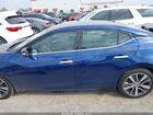 2020 Nissan Maxima Sv Xtronic Cvt Blue vin: 1N4AA6CV8LC364784