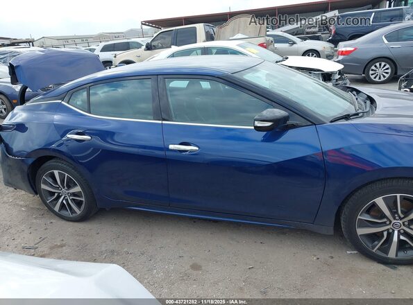 1N4AA6CV8LC364784 2020 NISSAN MAXIMA Blue 360 interior view