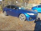 2020 Nissan Maxima Sv Xtronic Cvt Blue vin: 1N4AA6CV9LC385790