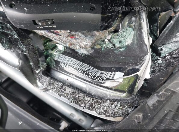 1N4AA6DV6LC367357 2020 NISSAN MAXIMA SL Gray Engine compartment view