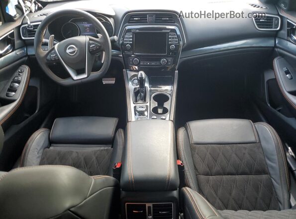 1N4AA6EV2PC507246 2023 NISSAN MAXIMA SR Черный Вид панели приборов