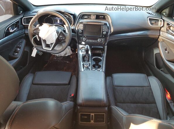 1N4AA6EV4PC506146 2023 NISSAN MAXIMA SR Black Widok deski rozdzielczej