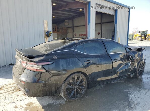 1N4AA6EV6PC502101 2023 NISSAN MAXIMA SR Черный Задняя правая четверть