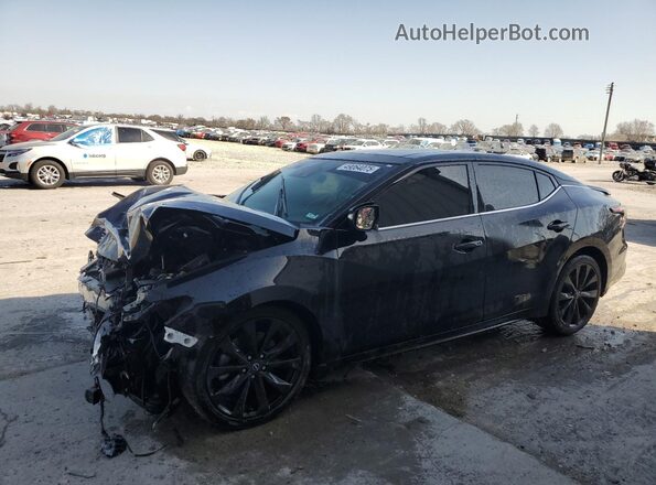 1N4AA6EV6PC502101 2023 NISSAN MAXIMA SR Черный Передняя левая четверть