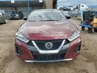 2021 Nissan Maxima Platinum Темно-бордовый vin: 1N4AA6FV3MC501434