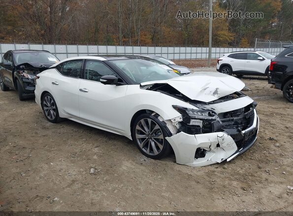 1N4AA6FV8PC501000 2023 NISSAN MAXIMA PLATINUM Белый Передняя правая четверть