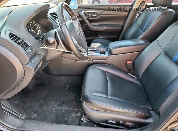 1N4AL3AP0JC236260 2018 NISSAN ALTIMA Черный Вид салона спереди