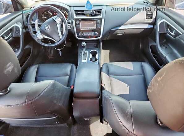 1N4AL3AP0JC236260 2018 NISSAN ALTIMA Черный Вид панели приборов