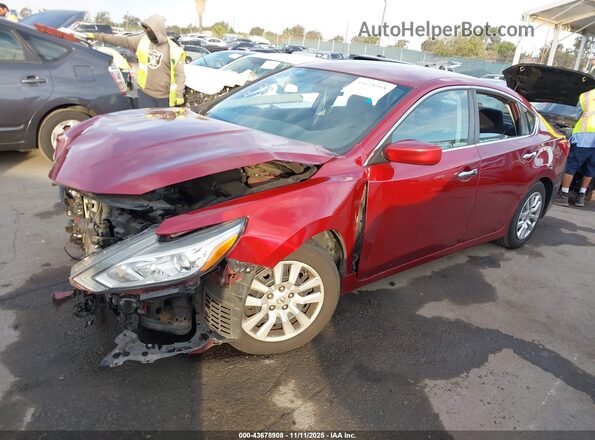 1N4AL3AP1GN366948 2016 NISSAN ALTIMA Красный Передняя левая четверть