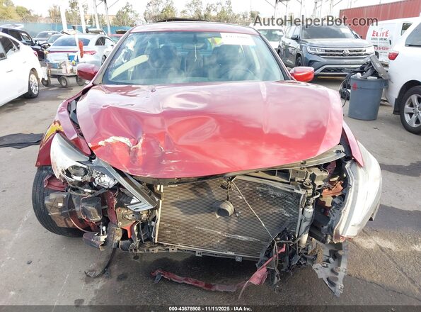 1N4AL3AP1GN366948 2016 NISSAN ALTIMA Красный Вид щитка приборов