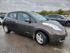 2016 Nissan Leaf S-24 Коричневый vin: 1N4AZ0CP7GC305271