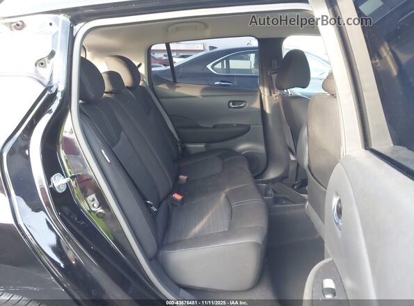 1N4AZ1BV2PC560190 2023 NISSAN LEAF Черный Вид наклейки с VIN-кодом