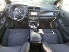 2018 Nissan Leaf S Серебряный vin: 1N4AZ1CP6JC303685
