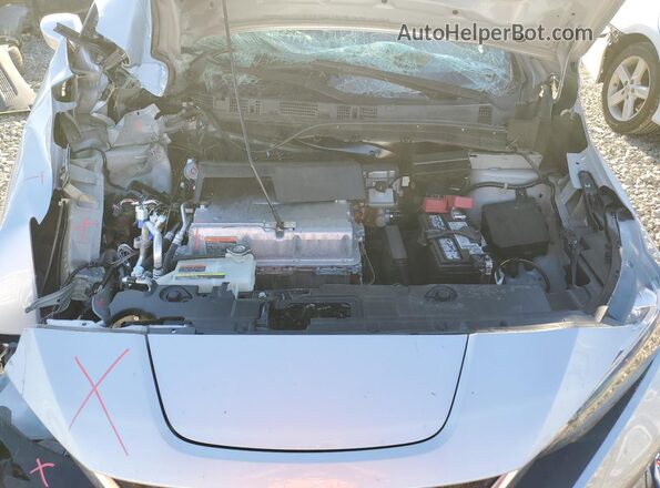 1N4AZ1CP6JC303685 2018 NISSAN LEAF Серебряный Вид задней части салона