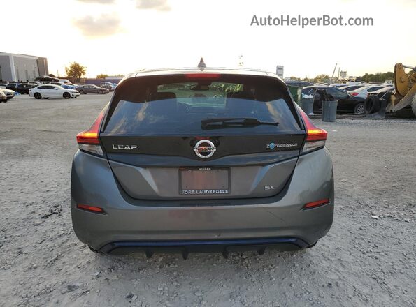 1N4AZ1CP7JC308944 2018 NISSAN LEAF Charcoal Widok z tyłu