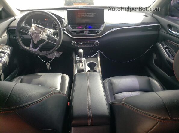 1N4BL4CV4PN320388 2023 NISSAN ALTIMA Красный Вид панели приборов