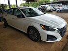 2025 Nissan Altima Sv White vin: 1N4BL4DV0SN301263 Damage: Front Bumper, Chipped, 3