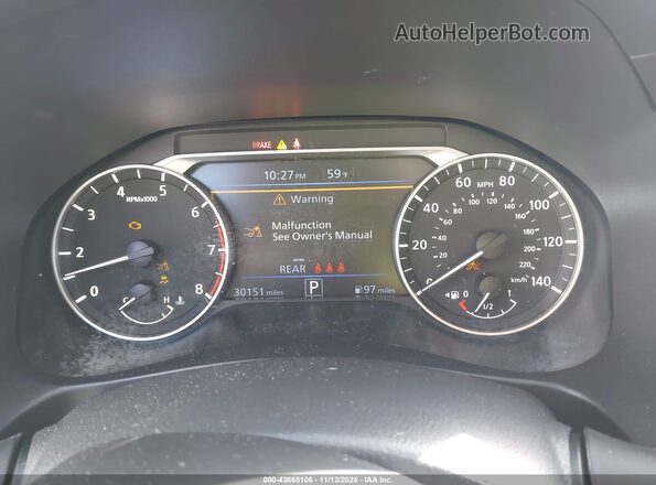 1N4BL4DV8RN377310 2024 NISSAN ALTIMA Black Vista de los asientos traseros