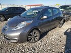 2016 Nissan Leaf Sv Gray vin: 1N4BZ0CP0GC304550