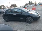 2017 Nissan Leaf S Черный vin: 1N4BZ0CP1HC302551