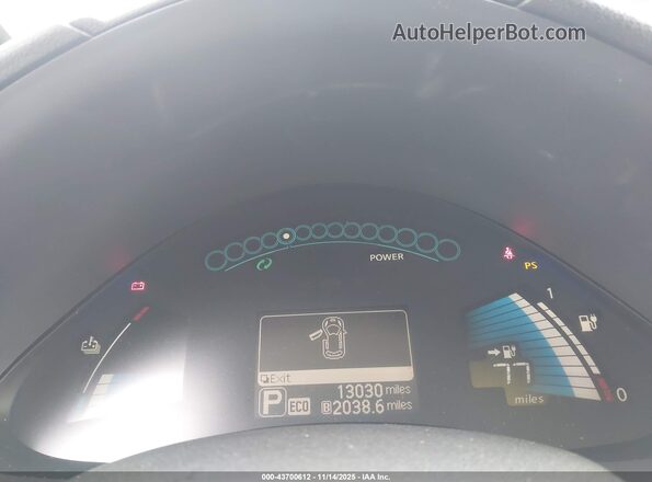 1N4BZ0CP1HC308897 2017 NISSAN LEAF Серебряный Вид задних сидений