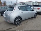 2017 Nissan Leaf Sv Серебряный vin: 1N4BZ0CP1HC308897