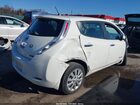 2016 Nissan Leaf S White vin: 1N4BZ0CP3GC313792