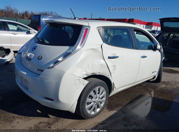1N4BZ0CP3GC313792 2016 NISSAN LEAF White 