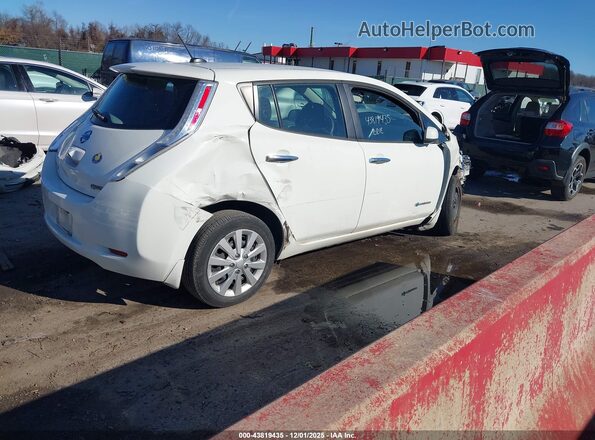 1N4BZ0CP3GC313792 2016 NISSAN LEAF White Tył prawy