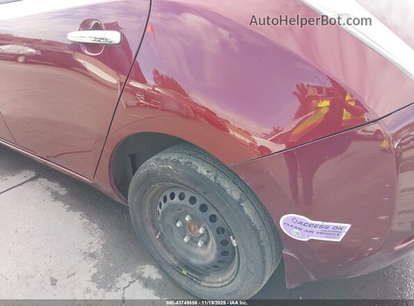 1N4BZ0CP3HC310747 2017 NISSAN LEAF Бордовый 